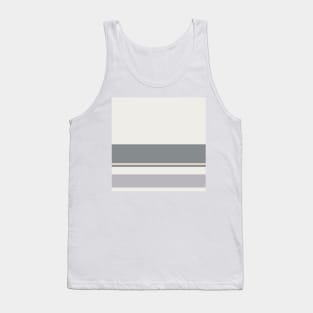 A magnificent layout of Very Light Pink, Philippine Gray, Silver and Light Grey stripes. Tank Top